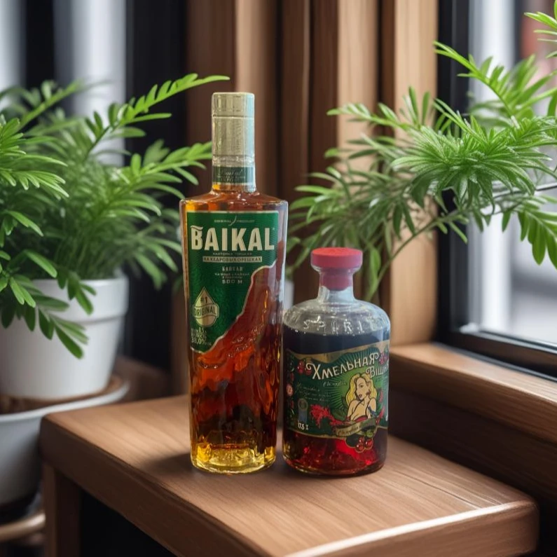 俄罗斯进口贝加尔湖松子酒