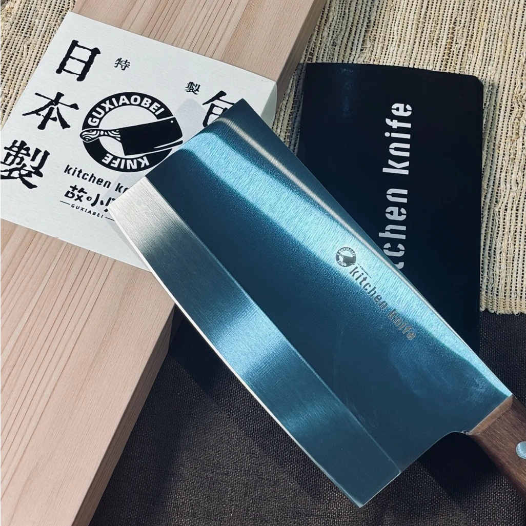 故小贝手工锻打家用厨房刀具切菜剁肉菜刀