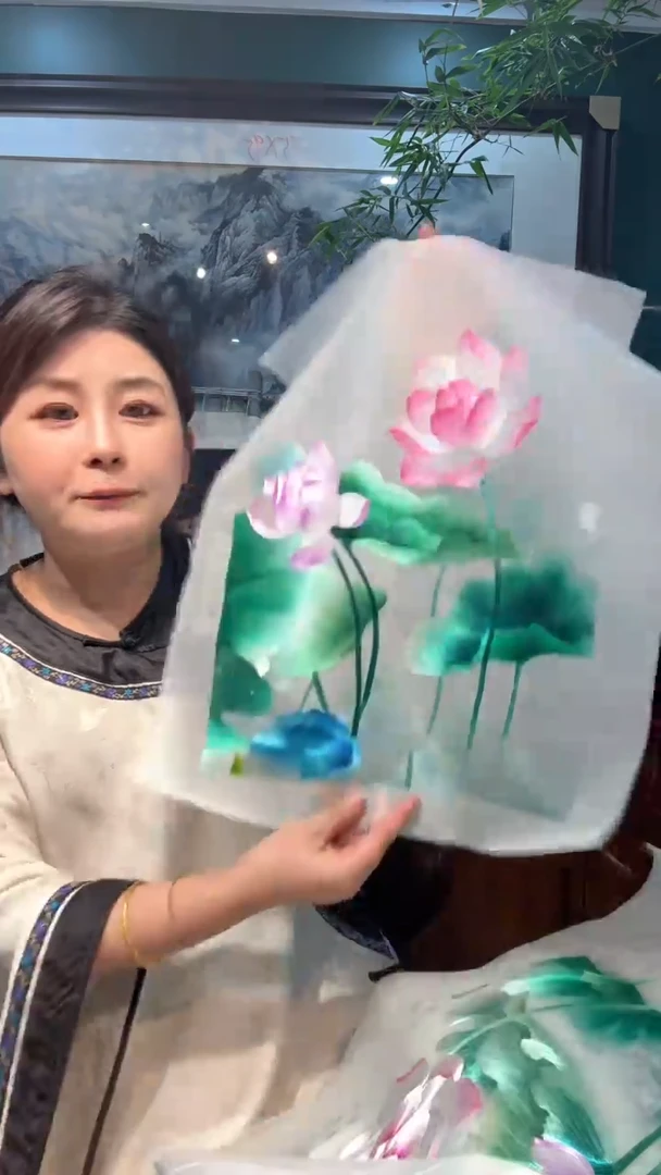 刺绣非遗苏绣手工工艺品绣片