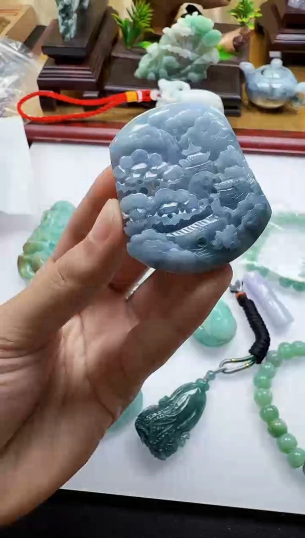 吊坠(不含链)未镶嵌翡翠1