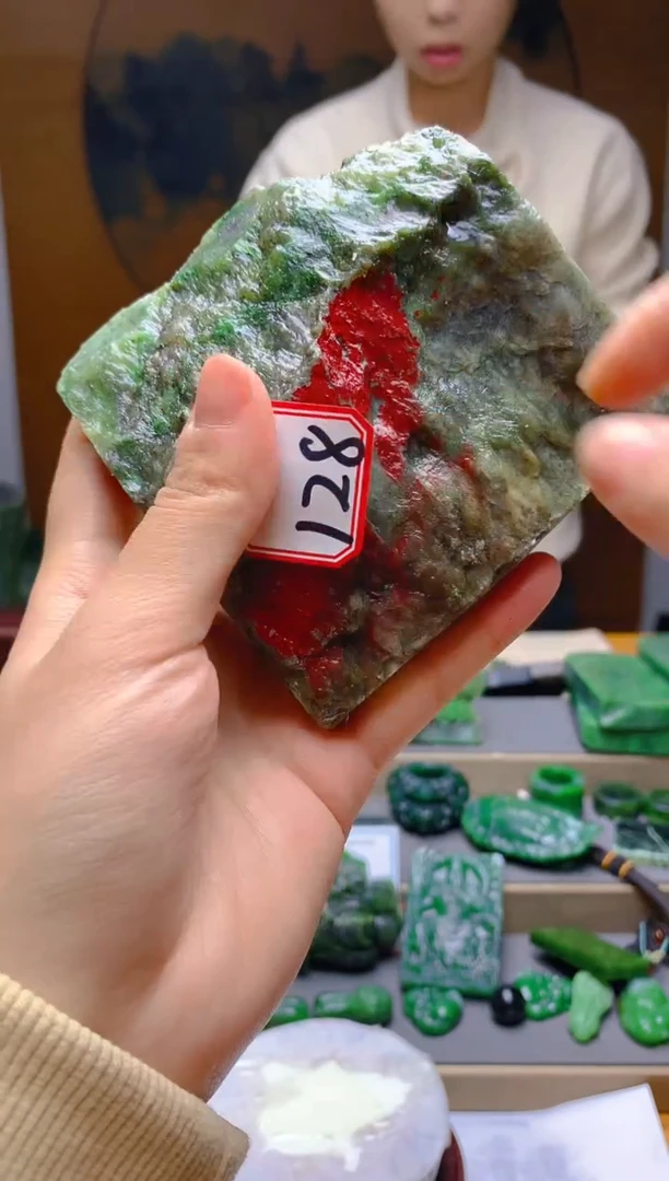 【闪购商品】和田玉（碧玉）珠宝半成品未镶嵌1