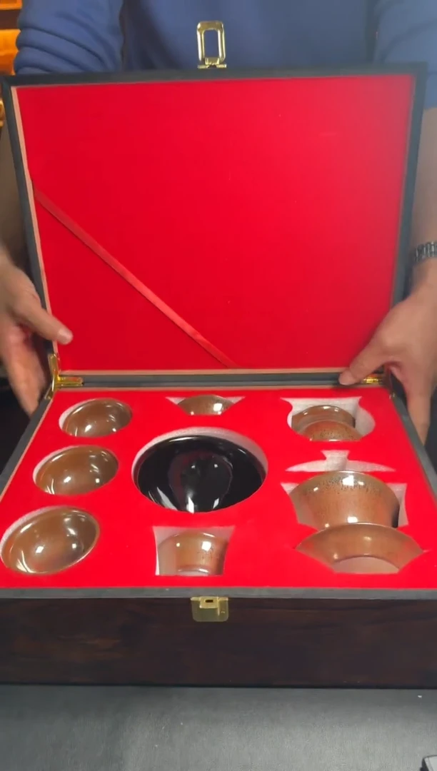 【闪购商品】茶盏陈远福红梅套组56（结缘送茶叶）