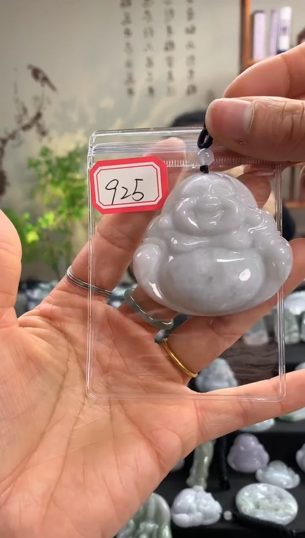 【闪购商品】翡翠颈饰未镶嵌佛公925