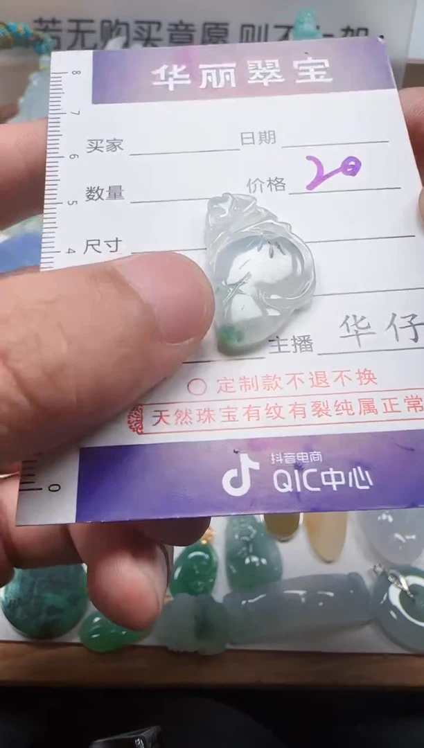 颈饰未镶嵌翡翠