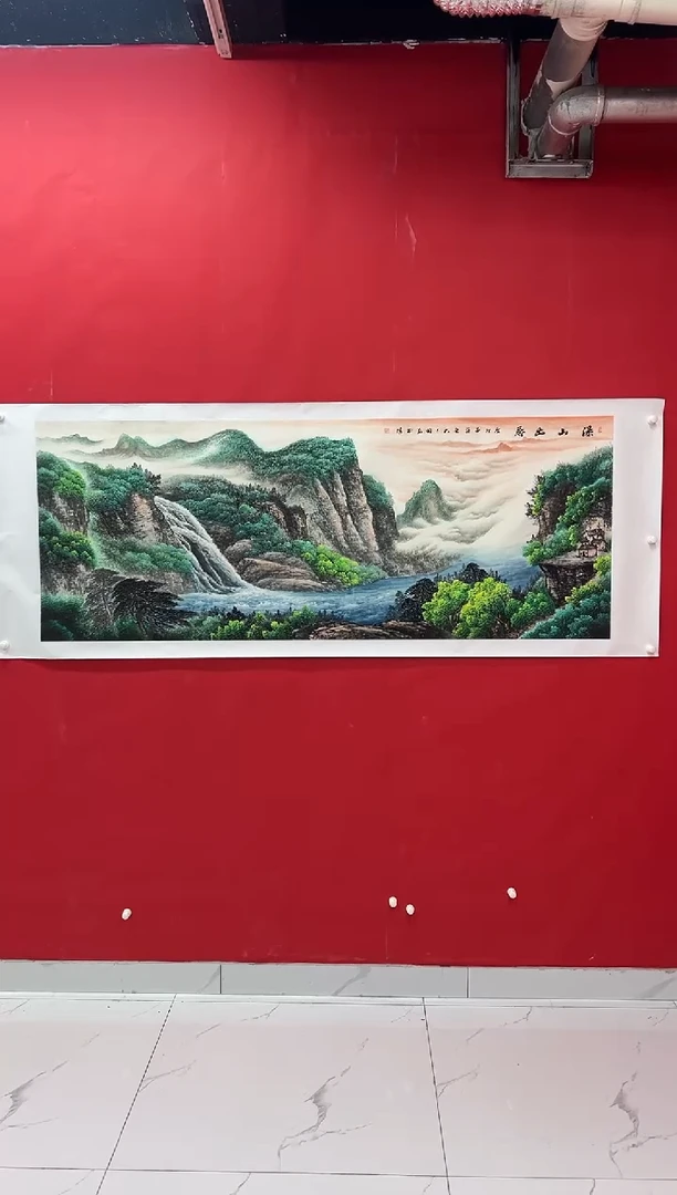 国画画家陆远华纯手绘原作