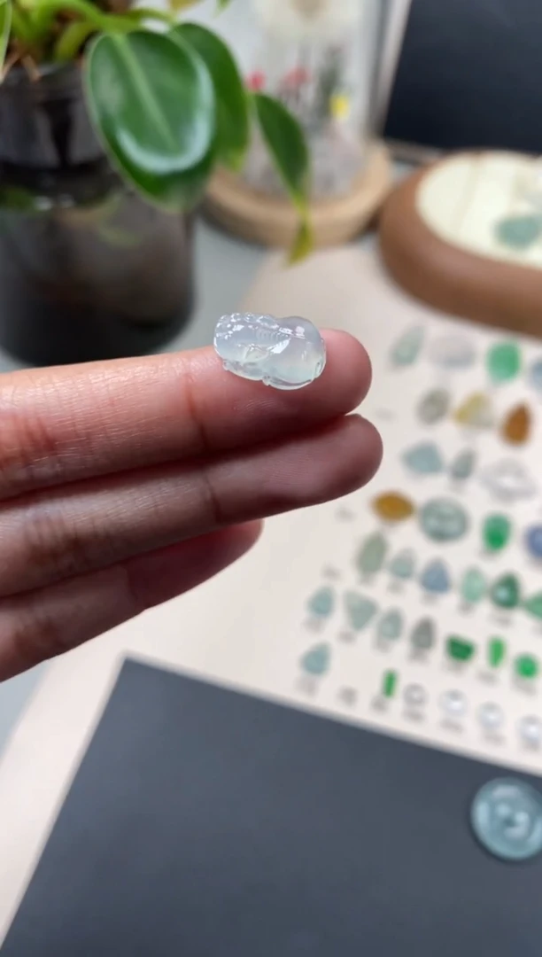 【闪购商品】翡翠颈饰未镶嵌翡翠冰种裸石
