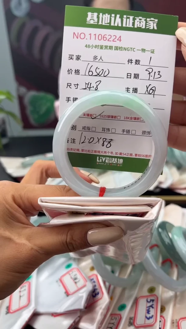 未镶嵌手镯翡翠多人