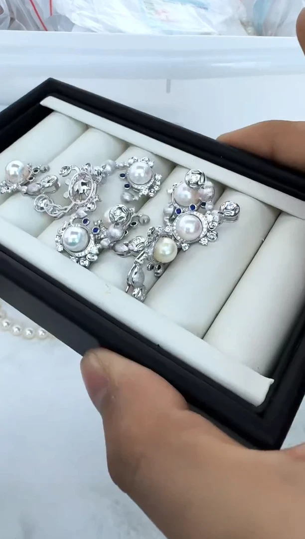 【闪购商品】海水珍珠颈饰银S925镶嵌发其一