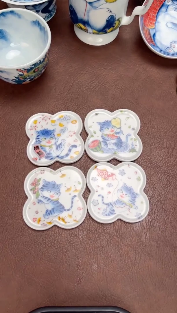 【闪购商品】宠粉福利价        春夏秋冬杯垫
