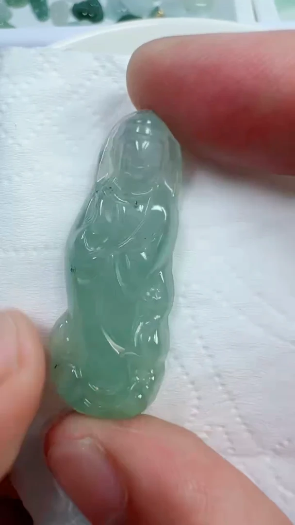 散珠翡翠24号链接，A货翡翠