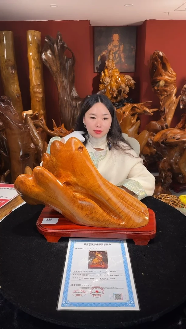 金丝楠股**卖金丝楠木随形孤品摆件1225