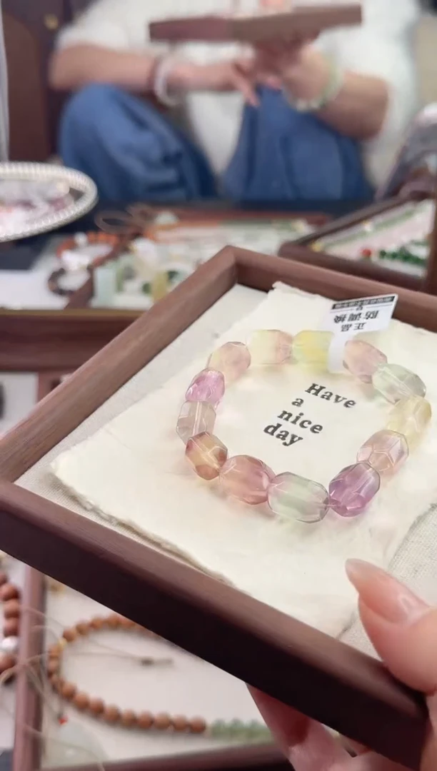 未镶嵌手串水晶L1191