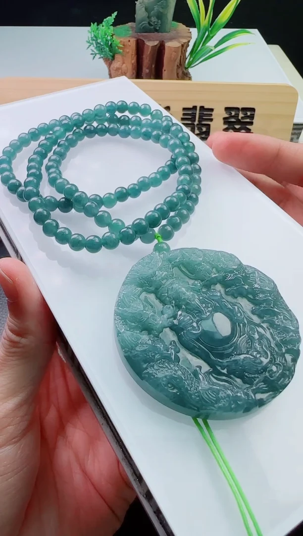 颈饰未镶嵌翡翠多样性随机发其一