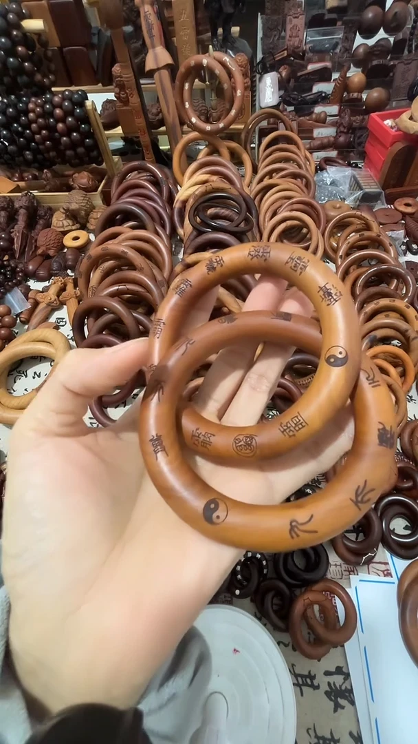 枣木乾坤圈枣木70圈口一物一拍