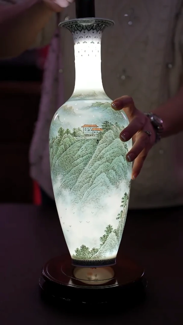 摆件景德镇美丽光明WQ0306