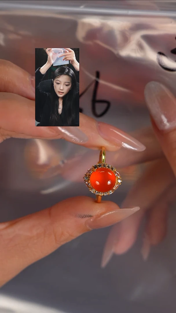 未镶嵌戒指玛瑙/玉髓潘***啊若雨臣品质回血