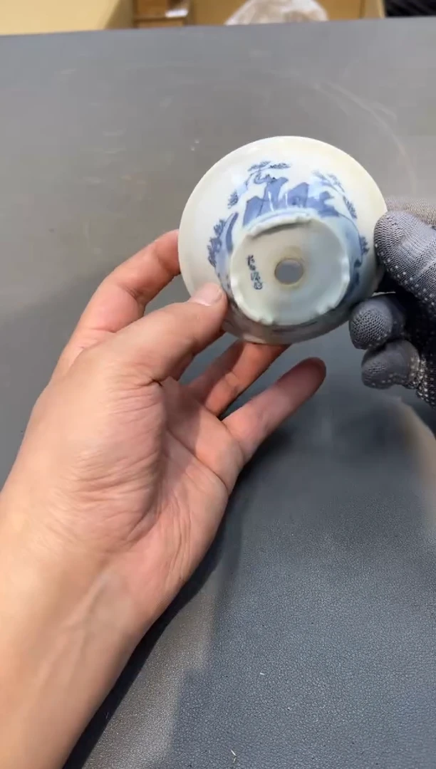 陶瓷?*牛工艺品小四孤品收藏