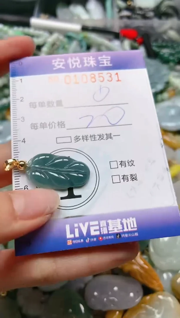 【闪购商品】翡翠颈饰未镶嵌闪购0108531