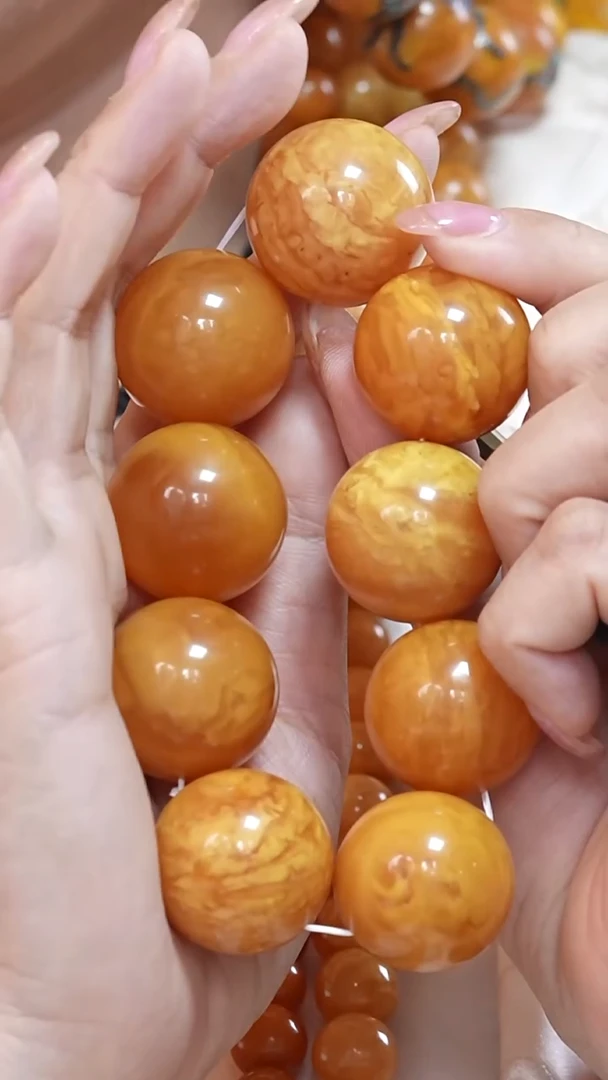 蜜蜡颈饰未镶嵌8936天然蜜蜡珠宝奇石云端妖孽全部保真