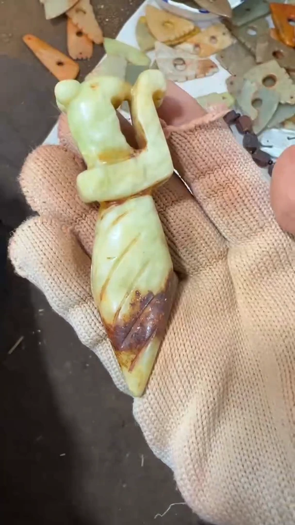 未镶嵌和田玉摆件一单一个