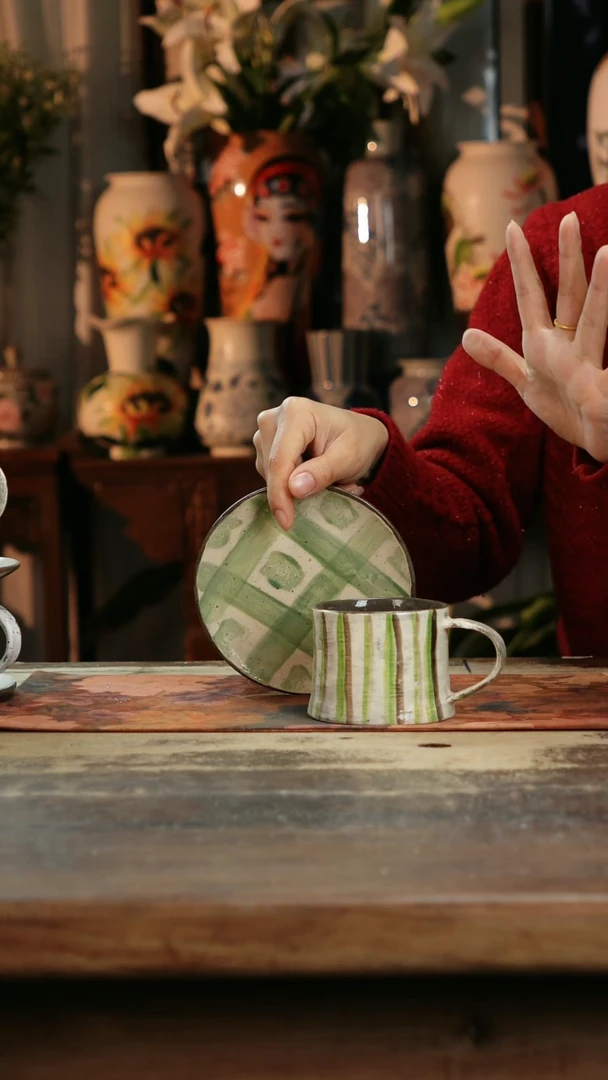 【闪购商品】瓷片景德镇纯手工釉下彩精品餐具