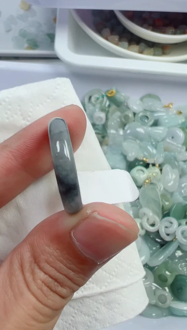 散珠翡翠390号链接，A货翡翠