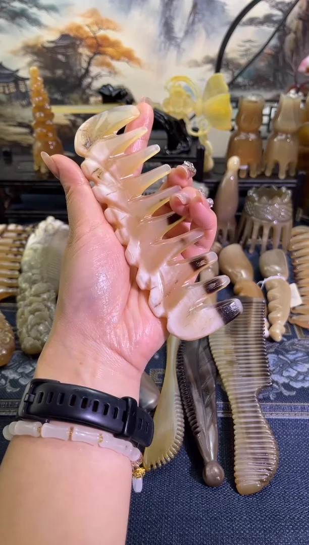 云南老白水大齿梳