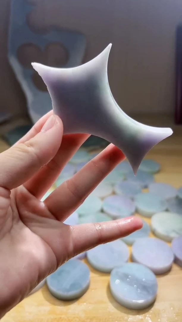 翡翠未镶嵌颈饰翡翠A货 姜谭546