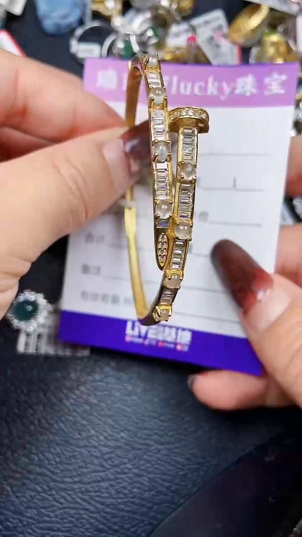 颈饰银S925镶嵌翡翠0136