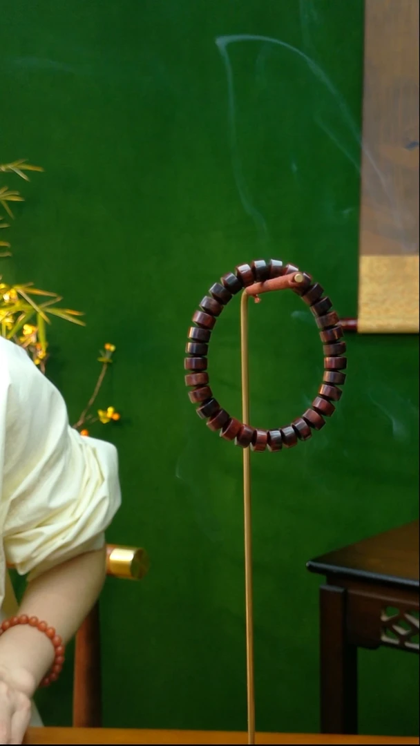 黄花梨/降香黄檀海南红降0.5*0.9片串