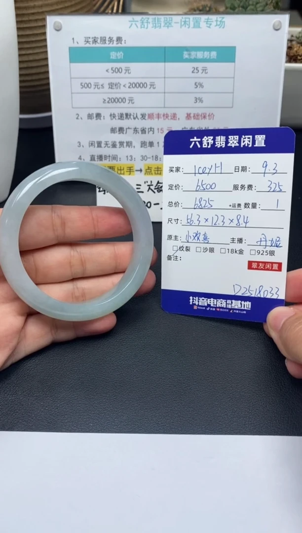 未镶嵌手镯翡翠I***HD2518033