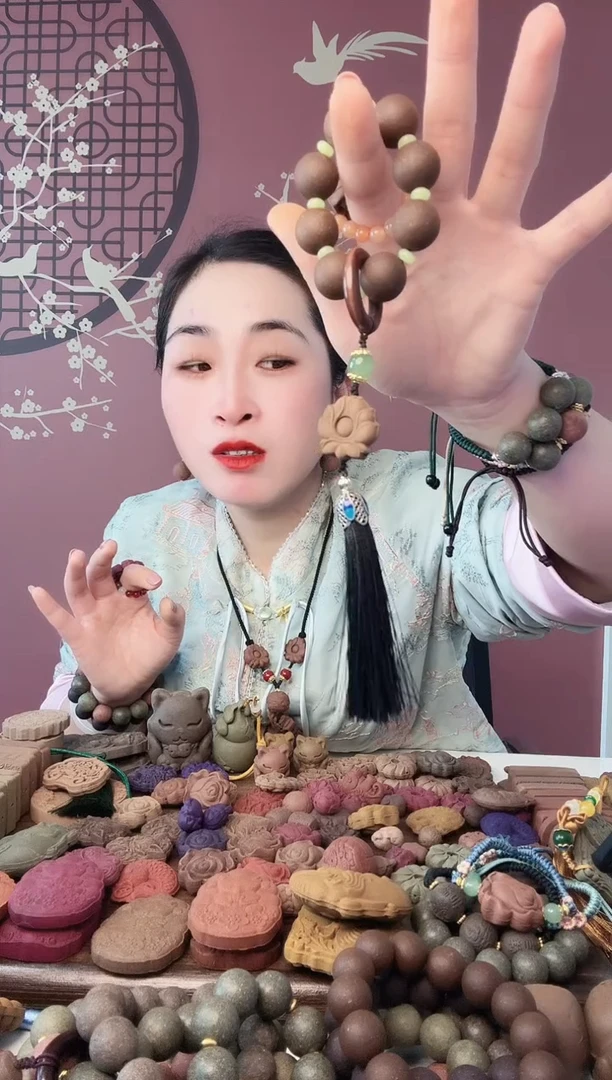 【闪购商品】泥塑1.5八月金桂8颗＋大四合莲花手撵