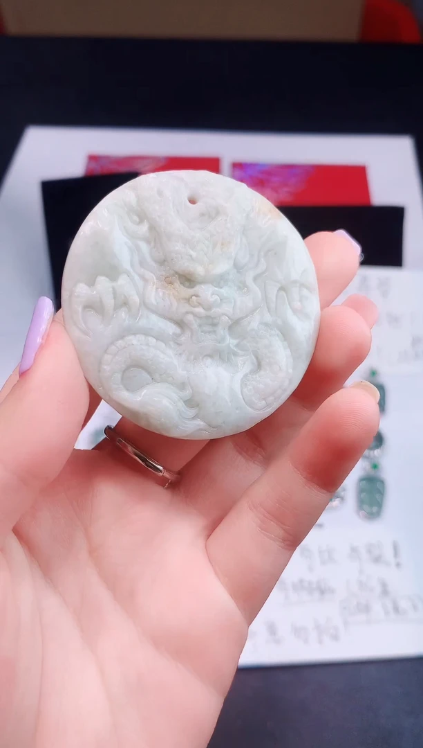 颈饰未镶嵌翡翠0芹0翡翠珠宝768
