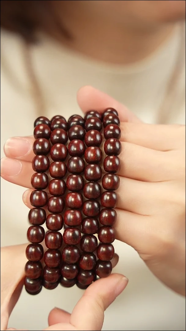檀香紫檀（小叶紫檀）手串/手链8mm老型单圈-180