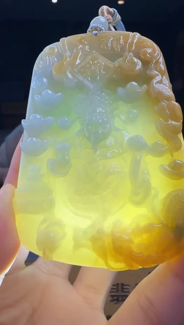 吊坠(不含链)未镶嵌翡翠枫**.HH@@85623