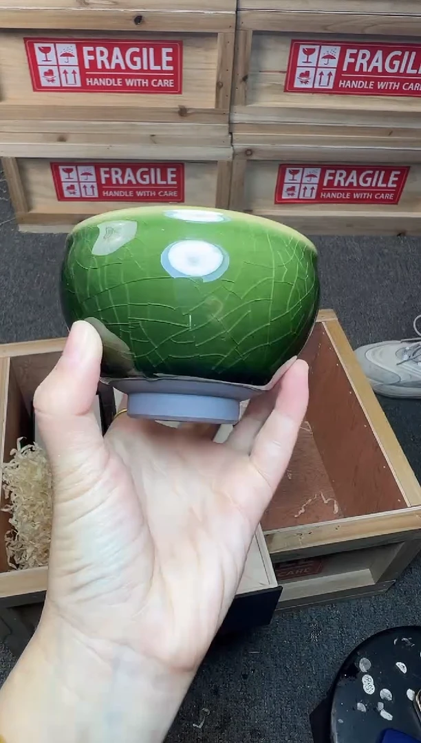 茶盏帝王绿 建窑建盏主人杯