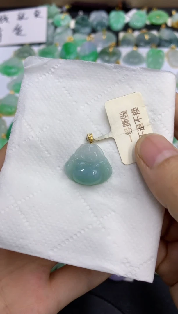 翡翠未镶嵌颈饰缅甸翡翠a货