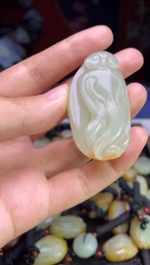 颈饰未镶嵌和田玉123