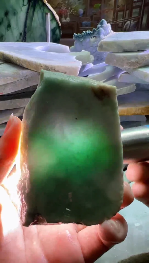 未镶嵌挂件翡翠天然缅甸翡翠A货