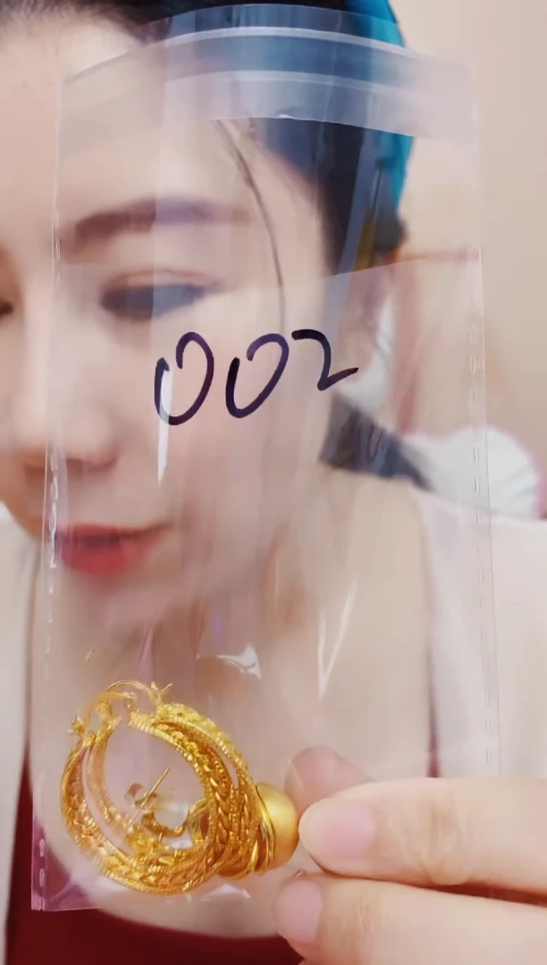 铜合金无925银耳饰002