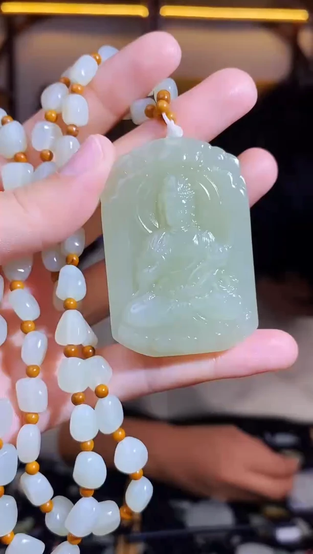 颈饰未镶嵌和田玉多样性发货 拍一发一