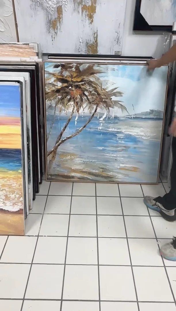 横款168美术馆 装饰画100*100