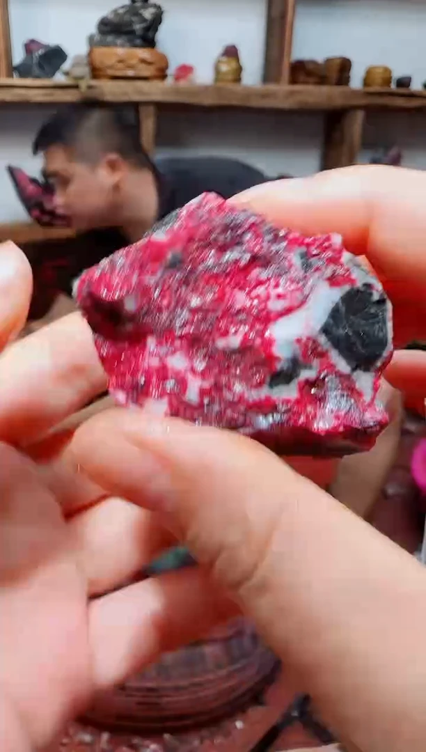 天然辰砂朱砂原矿石13