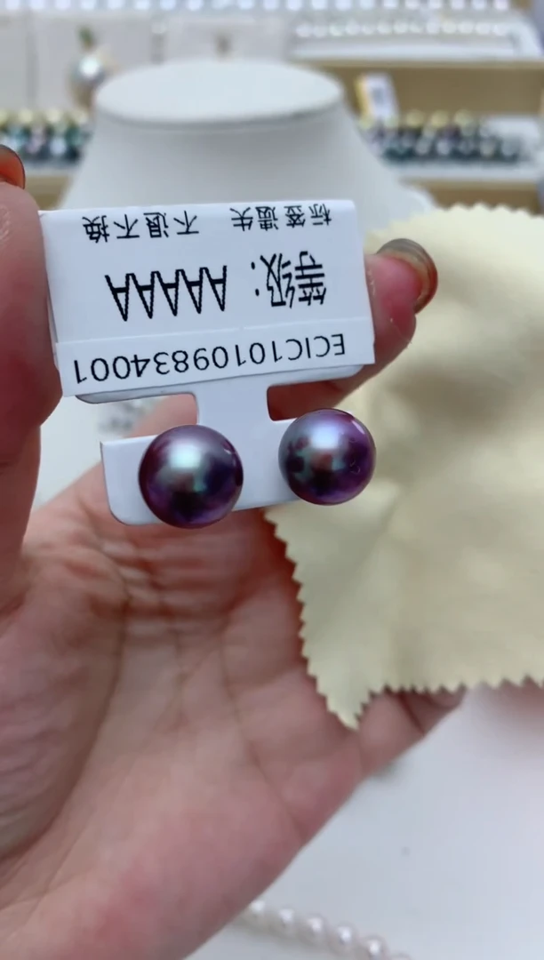 【闪购商品】淡水珍珠耳饰银S925镶嵌q73