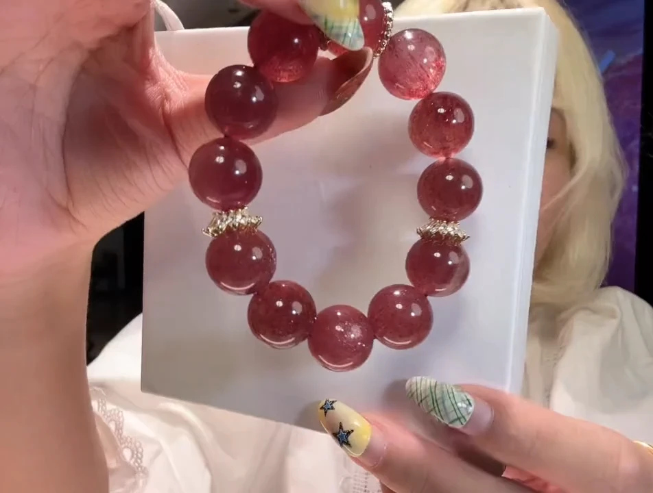 未镶嵌手链石英质玉黑糖kiki