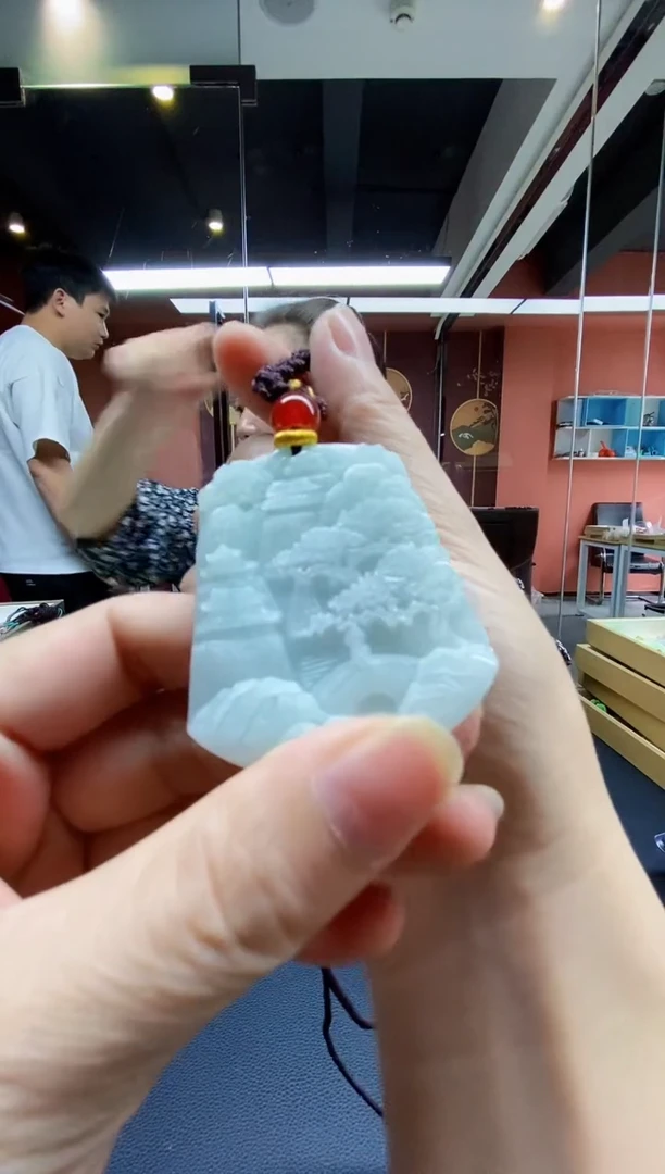 颈饰未镶嵌翡翠翡翠吊坠