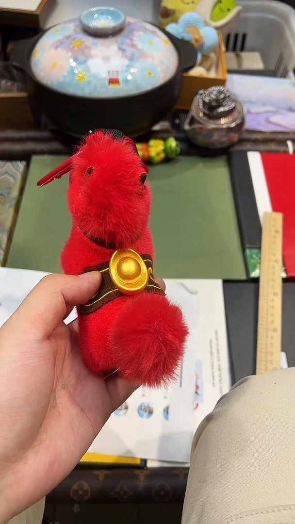 【公路商店】摆件·小马挂件·红色-全场包邮