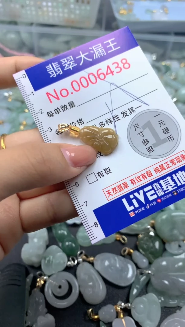 颈饰未镶嵌翡翠6438