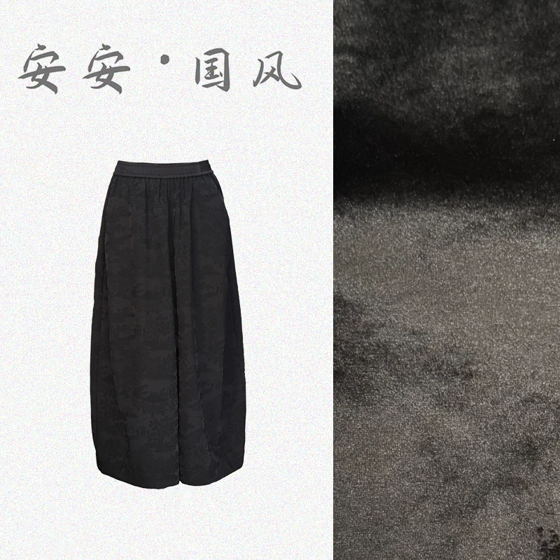 【清明上河图】新中式秋冬款设计师加绒加厚休闲裤百搭5812