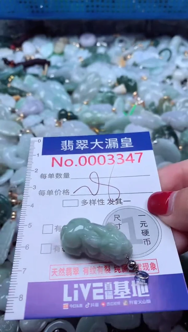 颈饰未镶嵌翡翠3347